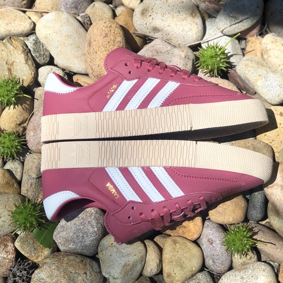 adidas sambarose maroon